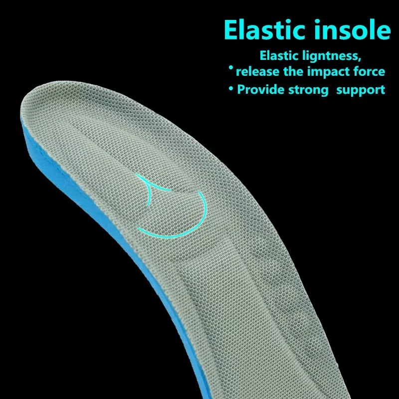 Athletic shoe inserts for comfort - high-rebound foam for running and training